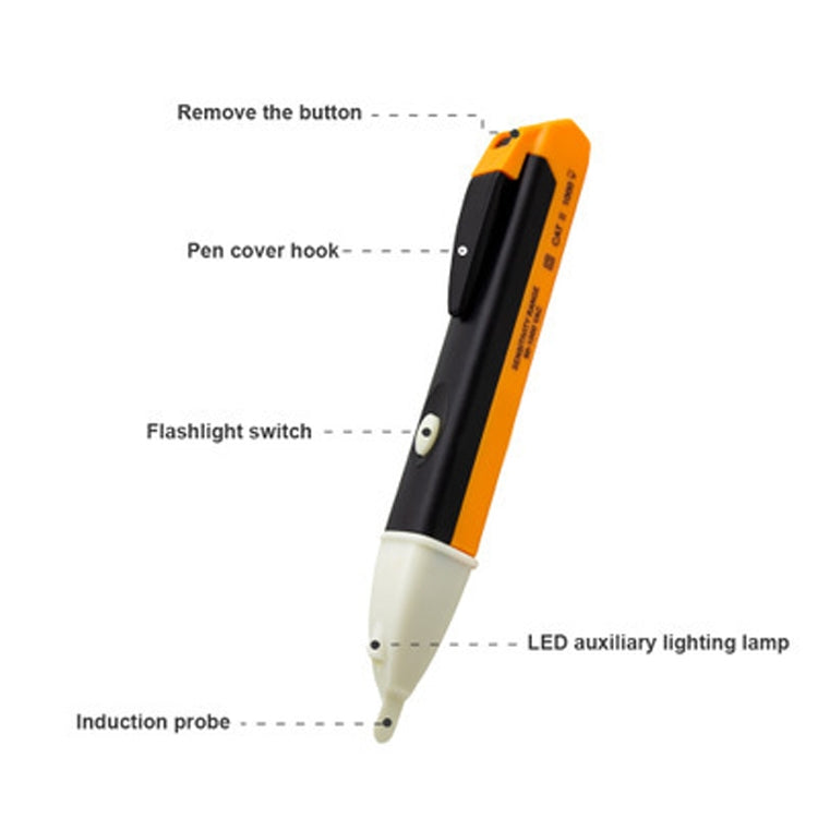 Non-Contact Electronic Digital Display Electric Pen Safety Induction Electric Pen With LED