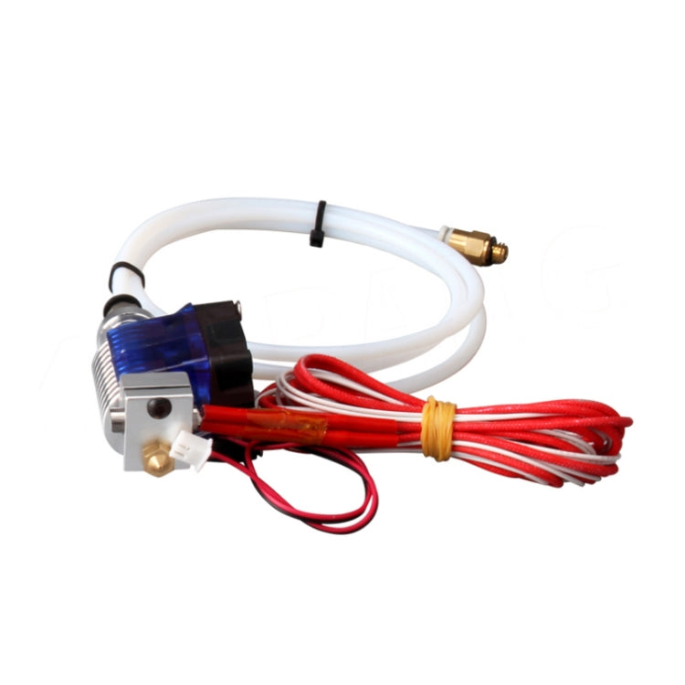 3D V6 Printer Extrusion Head Printer J-Head Hotend With Single Cooling Fan, Remotely 1.75 / 0.2mm, Remotely 1.75 / 0.3mm, Remotely 1.75 / 0.4mm, Remotely 1.75 / 0.5mm, Remotely 3 / 0.2mm, Remotely 3 / 0.3mm, Remotely 3 / 0.4mm, Remotely 3 / 0.5mm      ...