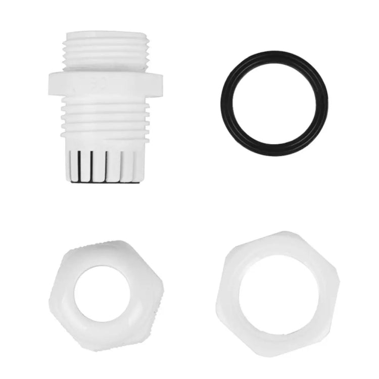 Solar Photovoltaic Plastic Bracket ABS Photovoltaic Car Roof Waterproof Junction Box, White, Black