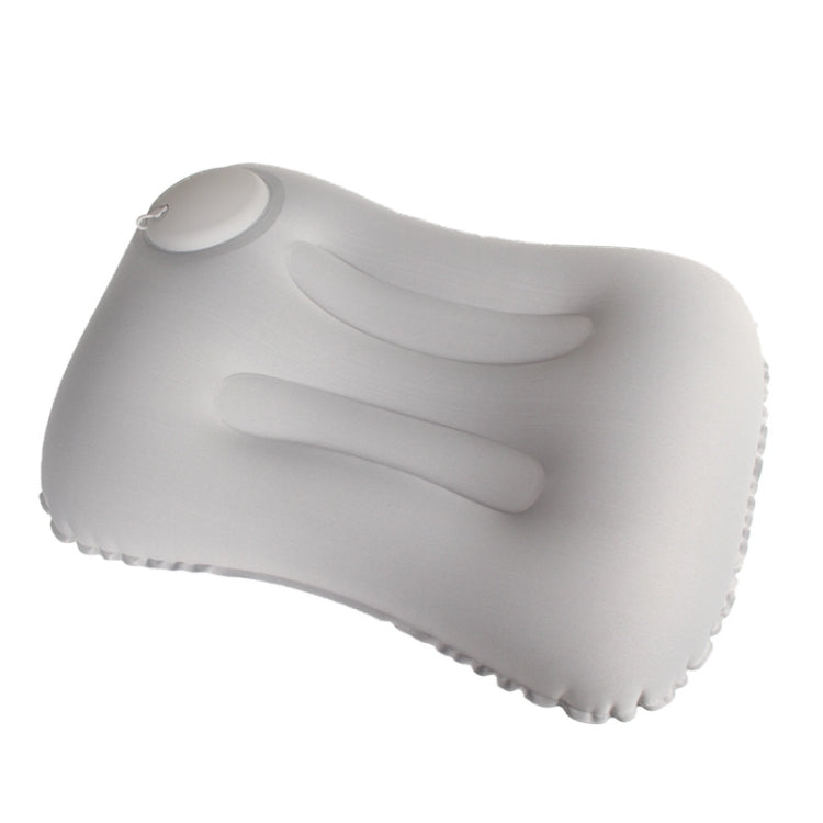 Travel Inflatable Press U-Shaped Neck Guard Pillow, Flocked U009-01（Peacock Green ）, Flocked U009-03（Light Gray）, Flocked U009-04（Medium Blue）, Flocked U009-02（Rose Red）, Flocked U009-05（Dark Blue）, Flocked U009-060（Sky Blue）, Flocked U009-070（Orange） ...