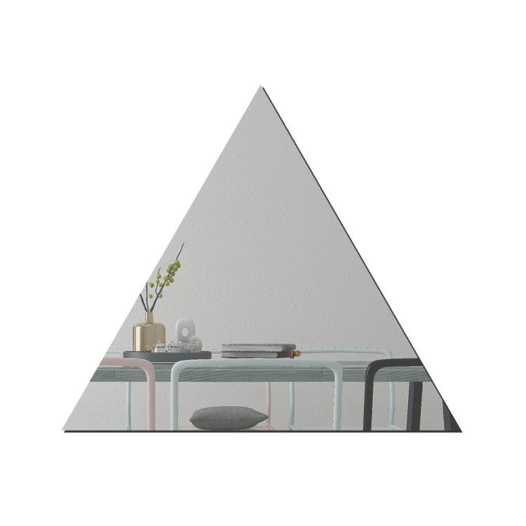 Ym300 16 PCS / Set Home Personal Wall Stickers DIY Acrylic Wall Decorative Mirror, Hexagon Black, Hexagon Silver, Hexagon Gold, Quartet Black, Quartet Silver, Quartet Gold, Triangle Black, Triangle Silver, Triangle Gold