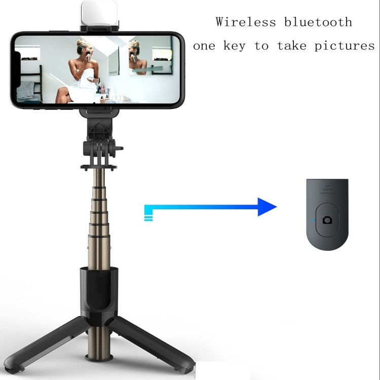 CYKE L11S Bluetooth Selfie Stick Beauty Fill Light Live Tripod, L11S