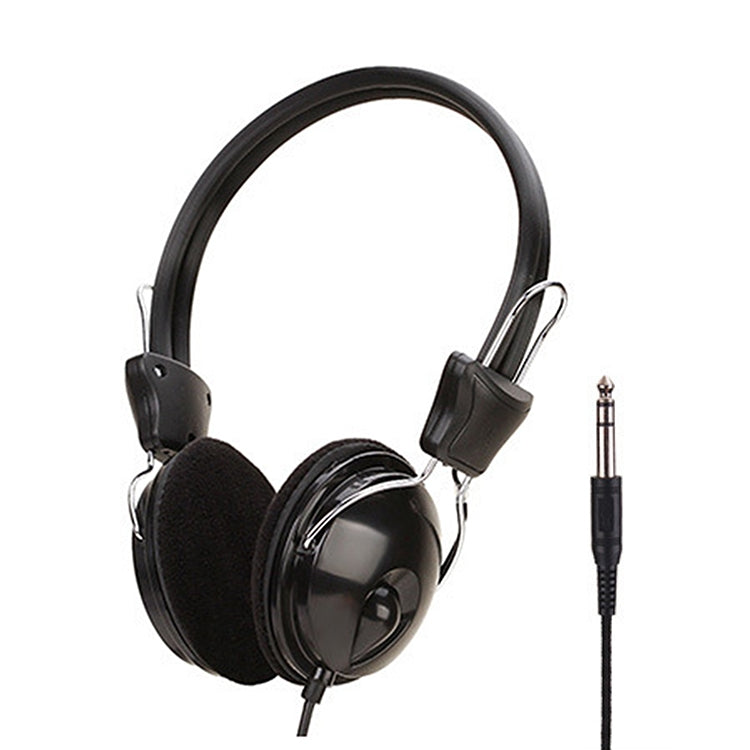 Soyto SY808MV Online Class Office Computer Headset, Cable Length: 1.6m, Black 3.5mm, Black 6.5mm