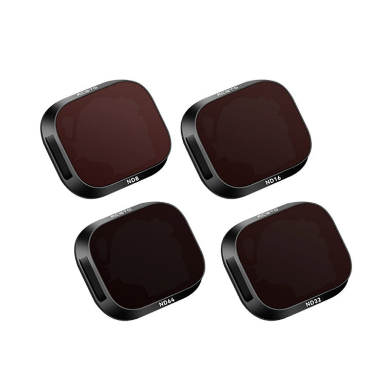 RCSTQ Aluminum Alloy Adjustable Filter Accessories for DJI Mini 3 Pro,Style: UV+CPL+ND8+ND16+ND32+ND64 6 In 1, CPL, ND8, ND16, ND32, ND64, 4 In 1 Set, 6 In 1 Set