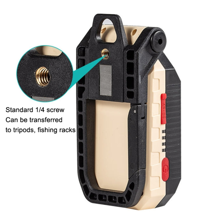 COB Work Light USB Charging Hook Emergency Flashlight Maintenance Lamp, Style:, W598A 8 Hole, W598B Small, W599A 10 Hole, W599B Large