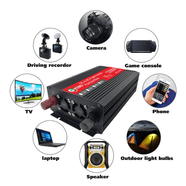 Gurxun 12000W High Power Household Car Sine Wave Inverter, 12000W 48V To 220V, 12000W 12V To 220V, 12000W 24V To 220V, 12000W 60V To 220V, 12000W 12V To 110V