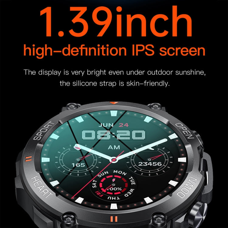K56Pro 1.39 Inch Heart Rate/Blood Pressure/Blood Oxygen Monitoring Smart Calling Watch