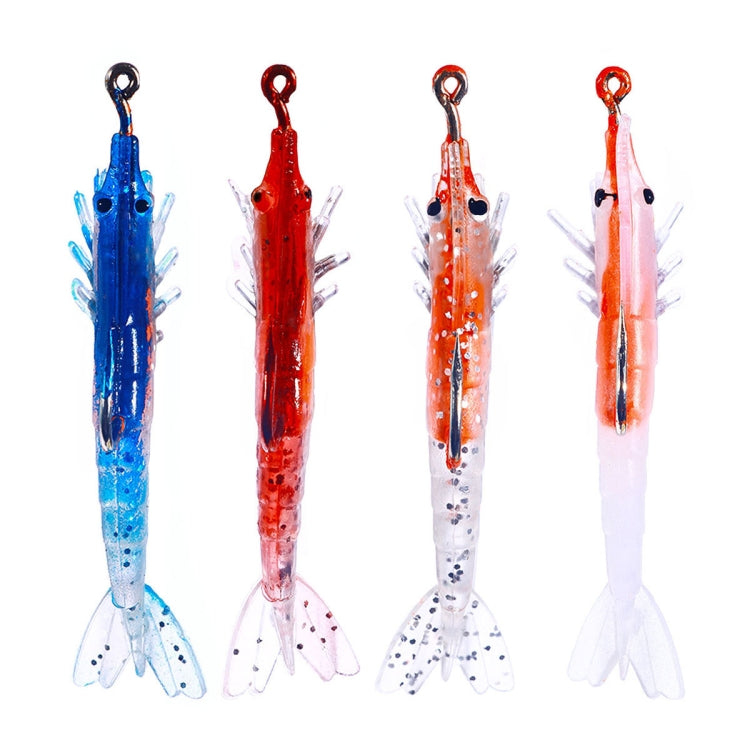 HENGJIA SO077 6cm 3g Lead Wrapped Shrimp Soft Lure Sea Bass Lure, SO077 4, SO077 1, SO077 2, SO077 3
