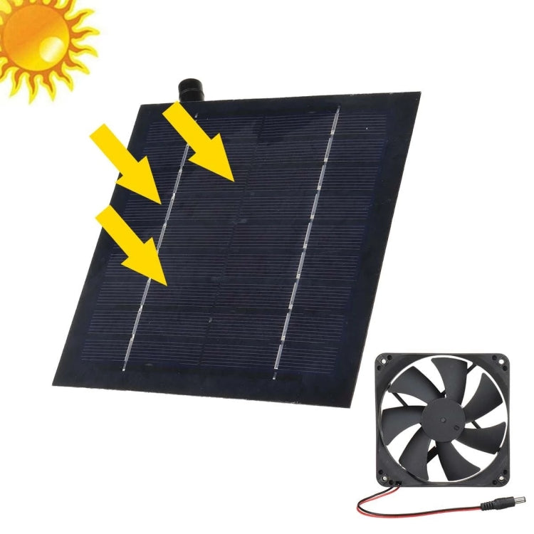 20W Solar Mini Fan Bathroom Kitchen Solar Exhaust Fan, Al-043 20W