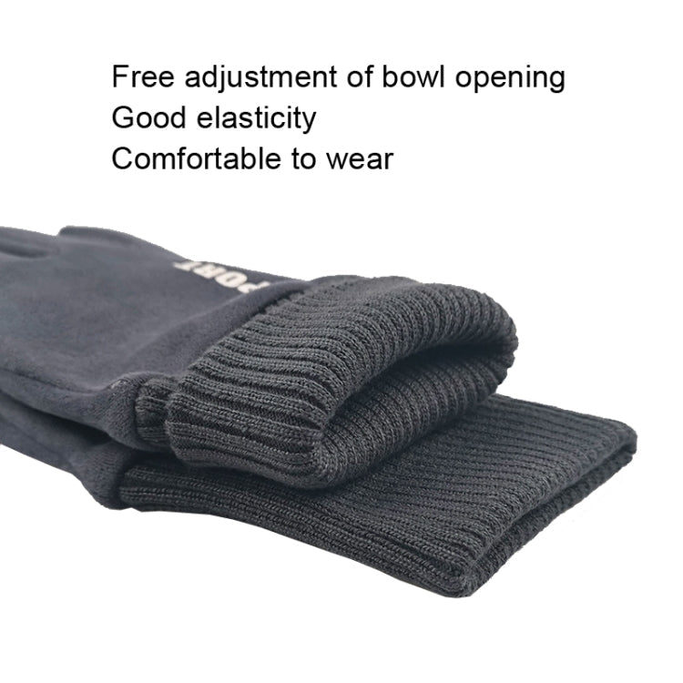 Q35 Suede Men Warm Gloves Touch Screen Sports Cycling Gloves, Q35 Khaki, Q35 Black, Q35 Dark Blue