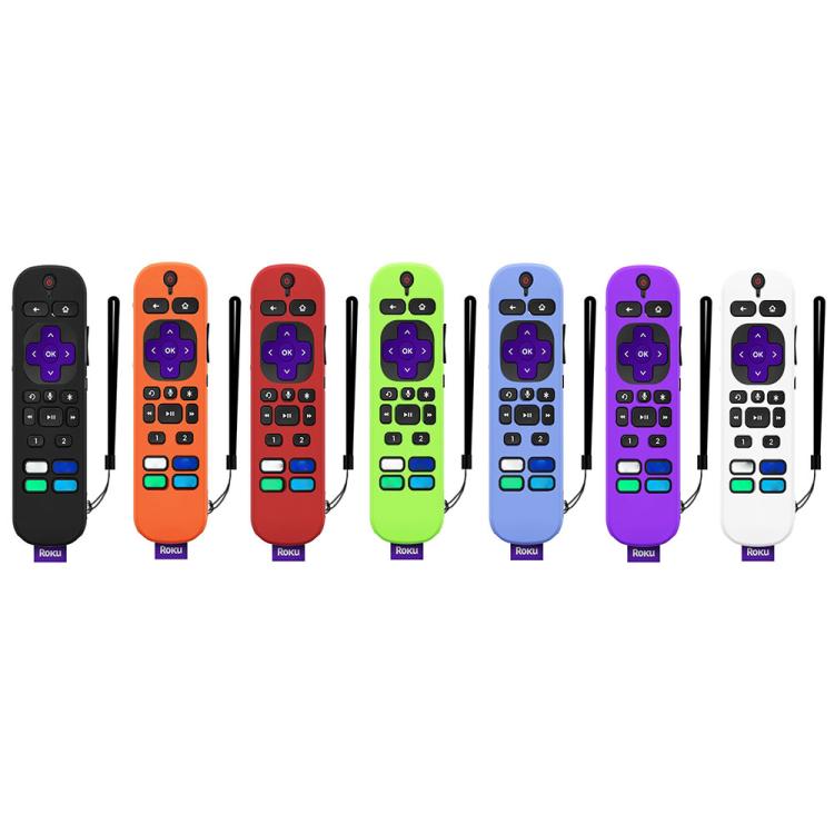 For TCL Roku Voice Remote Pro Y30 Remote Control Shockproof Silicone Protective Case, For TCL Roku Voice Remote Pro(Red), For TCL Roku Voice Remote Pro(Luminous Green), For TCL Roku Voice Remote Pro(Luminous Blue)                                       ...
