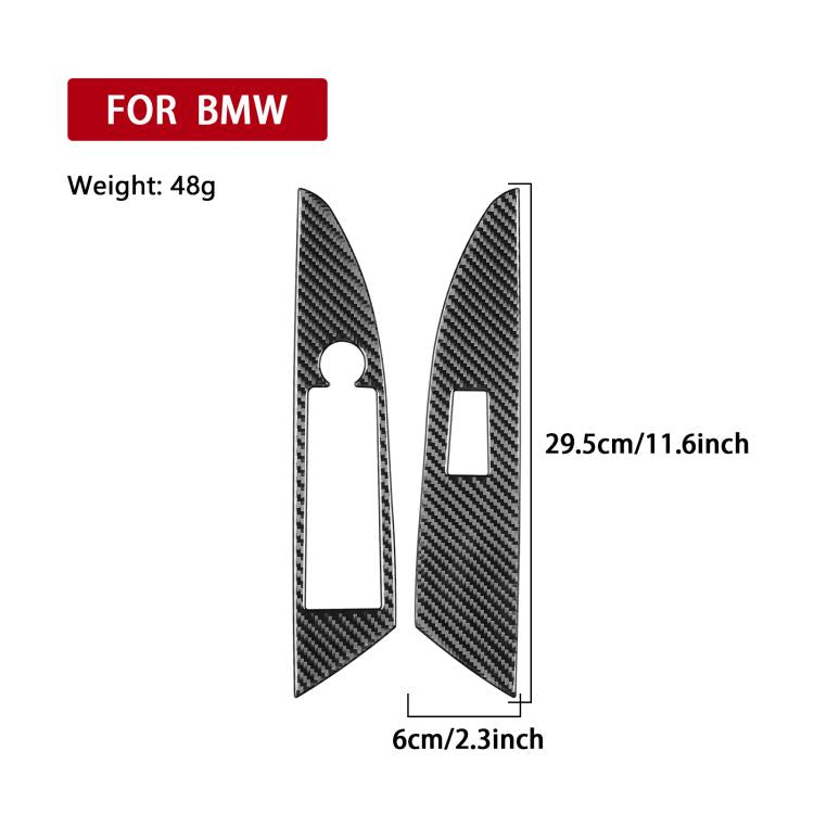 For 2019-2024 BMW 8 Series G14 2pcs /Set Left-hand Drive Glass Lift Convertible Stickers, Left-hand Drive