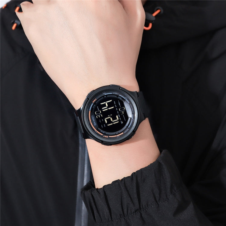 SKMEI 1841 Outdoor Sports Students Waterproof Luminous Countdown Watch, 1841 Black, 1841 Light Grey