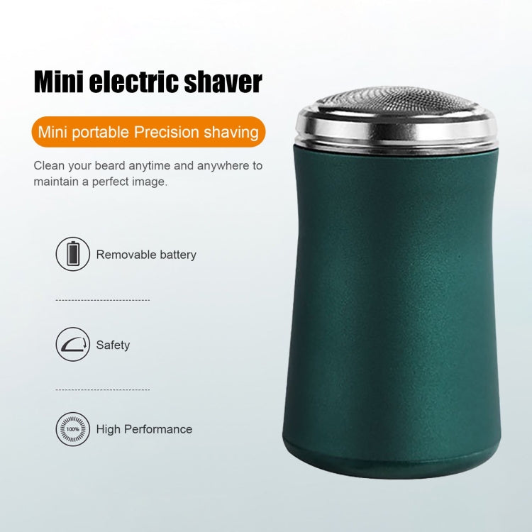 Pocket Size Washable Electric Razor USB Rechargeable Travel Shavers for Men, Pocket  Black, Pocket  Green