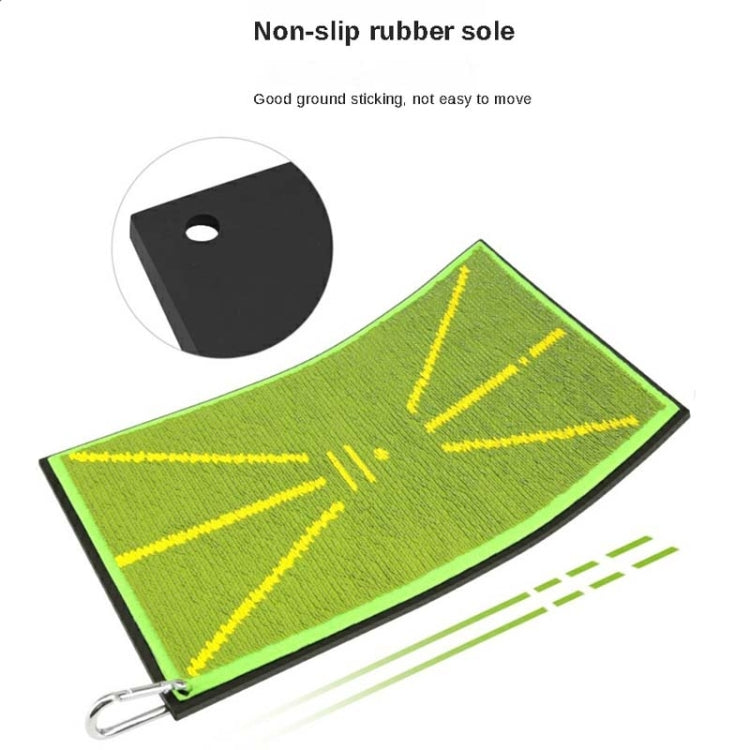 PGM DJD038 Golf Batting Pad Swing Practitioner Beads Training Trace Detection Cushion, Style:, With 5 Sponge Balls, Without Balls