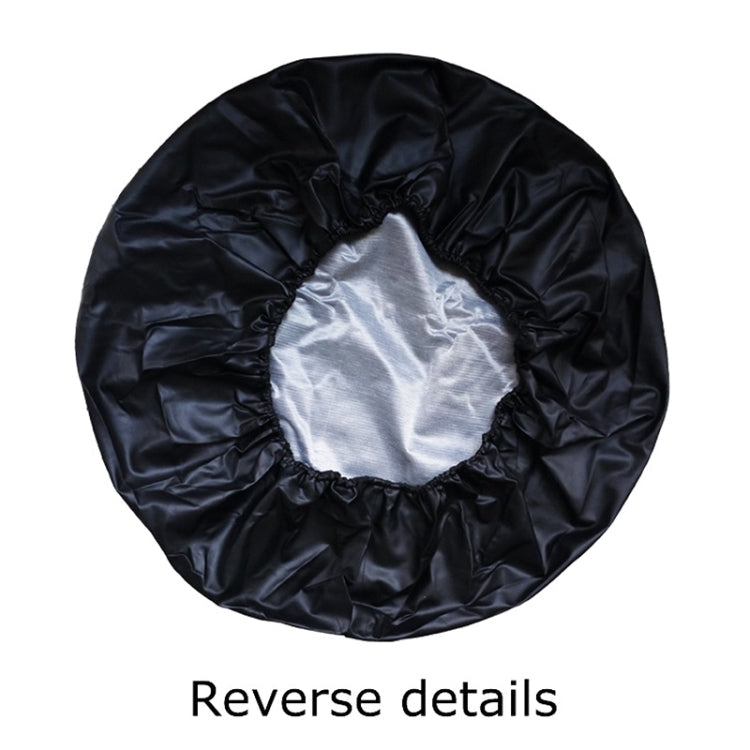 PVC Leather Spare Wheel Cover Rear Tire Protector, 14 inch, 15 inch, 16 inch, 17 inch