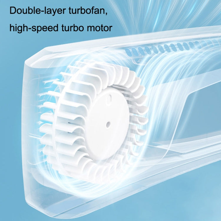 WT-F54 4000mAh Semiconductor Cooling Neck Fan – Wearable Bladeless Personal Fan