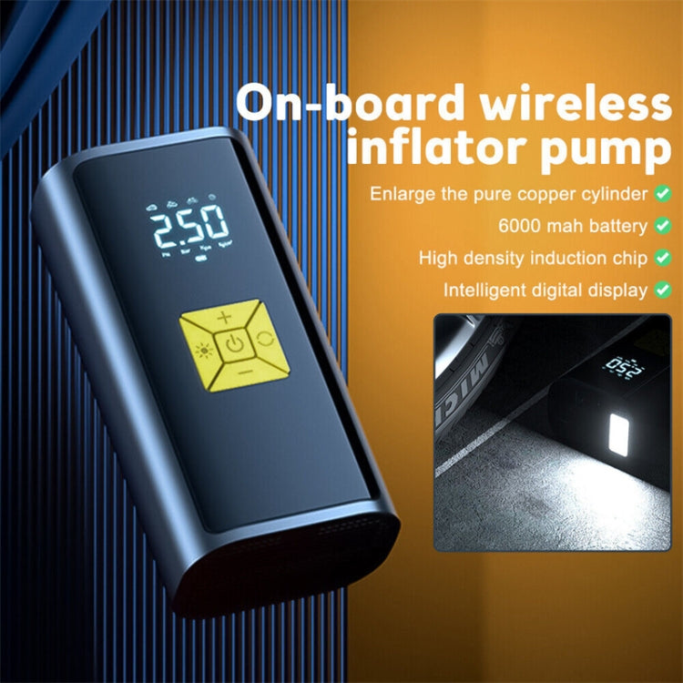 Small Portable Car Air Pump Tire Inflator for Motorcycle Bicycle, SUITU ST-9620A Wired Model, SUITU ST-9620B Wireless, SUITU ST-9620C  Wireless Power Bank