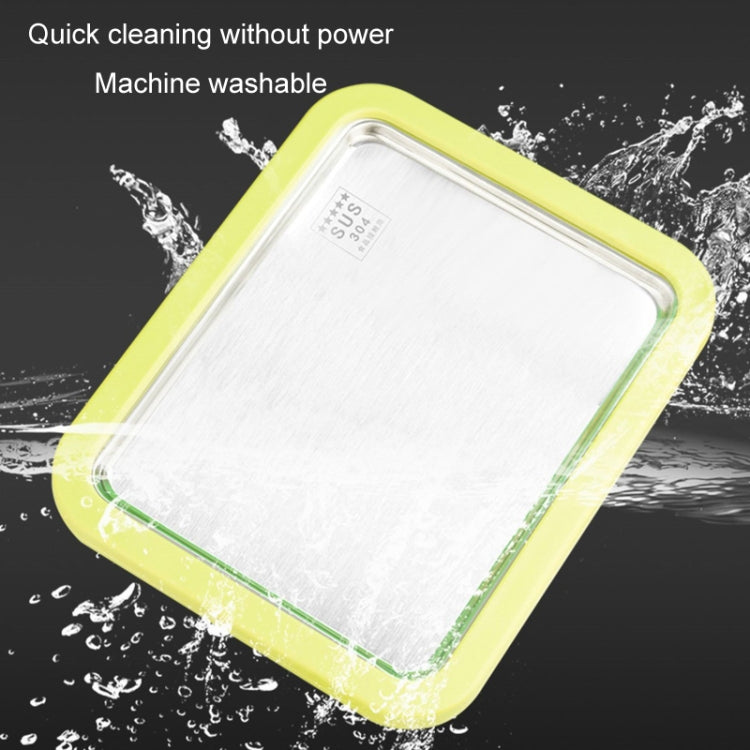 Mini Household Fried Yogurt Machine Children Homemade DIY Fried Ice Tray, Stainless Steel Green 26x21cm, Stainless Steel White 26x21cm, Stainless Steel Pink 22.5x17.5cm, Stainless Steel White 22.5x17.5cm, Aluminum Alloy White 22.5x17.5cm               ...