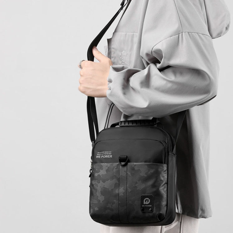 WEPOWER Men Sport Messenger Bag Outdoor Street Casual Messenger Bag