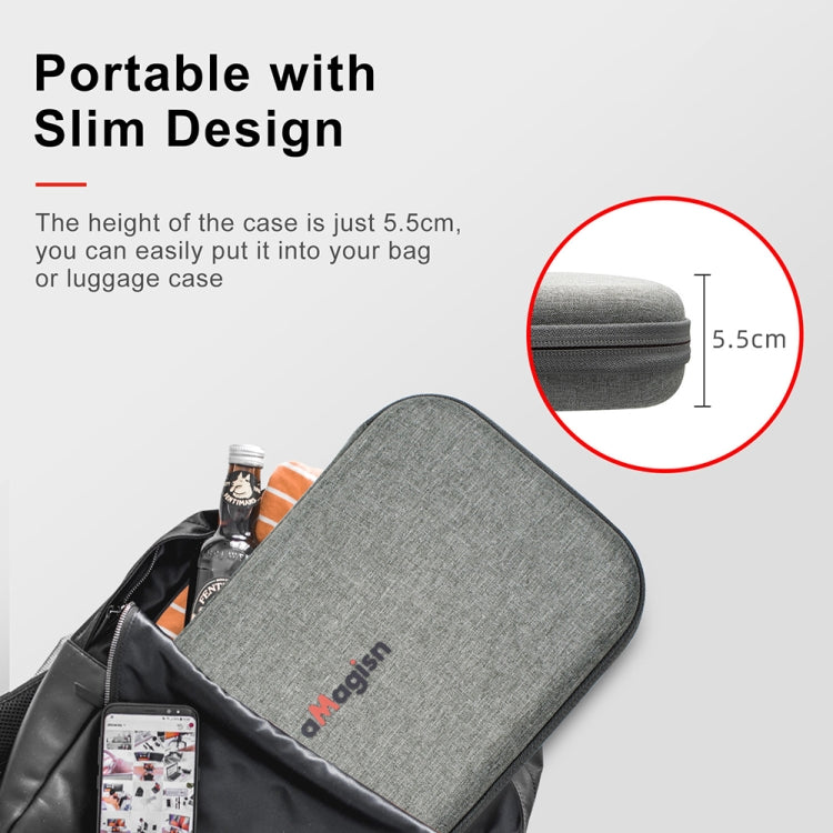 For Insta360 GO 3 / GO 3S AMagisn Accessory Storage Bag Portable Medium Clutch, For Insta360 GO 3
