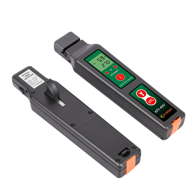 Komshine Fiber Optic Identifier Optical Cable Signal Direction Identifier With VFL Red Light 10mW, KFI-40V