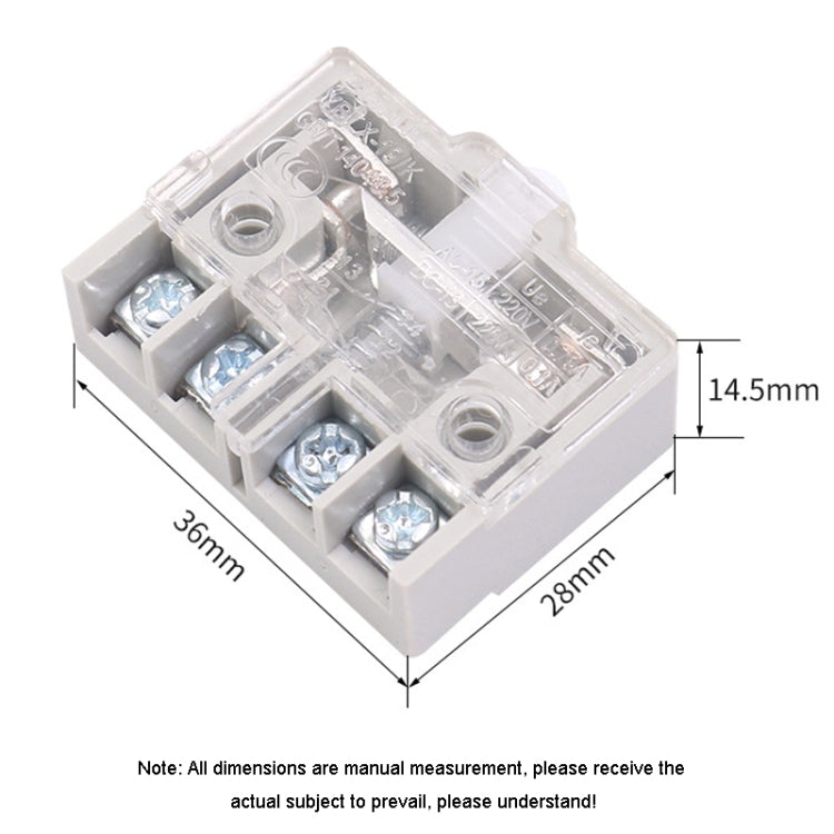 Foot Switch Inserts Self-Resetting Micro Travel Switches Accessories Miniature Limiters, CHINT YBLX-19/K