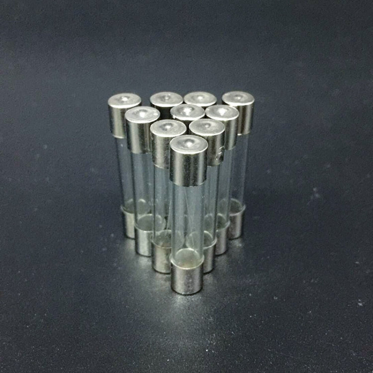 72pcs /Box 6x30mm Glass Fuse 0.5A-30A Insurance Pipe /