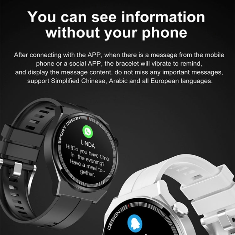 G3Pro 1.28-Inch Health Monitoring Bluetooth Call Smart Watch With NFC, Black Silicone, Silver Silicone, Black Leather, Brown Leather, Black Steel, Silver Steel, Black Three-bead Steel, Silver Three-bead Steel