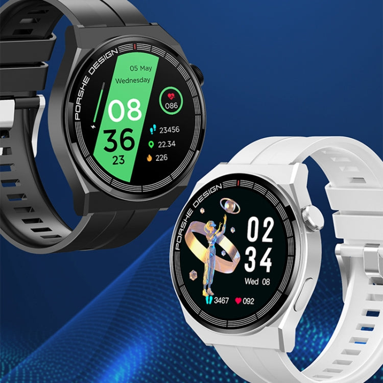 G3Pro 1.28-Inch Health Monitoring Bluetooth Call Smart Watch With NFC, Black Silicone, Silver Silicone, Black Leather, Brown Leather, Black Steel, Silver Steel, Black Three-bead Steel, Silver Three-bead Steel