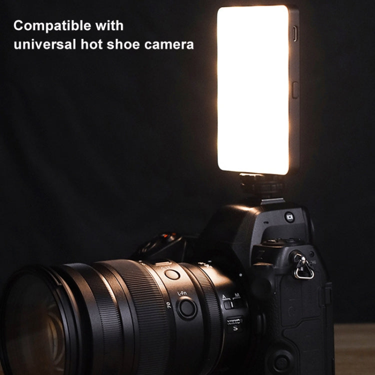 Rechargeable Pocket Light Mini Photography Light LED Outdoor Shooting Supplementary Light, Desiontal M15 3 Color Temperature, Desiontal M16 RGB