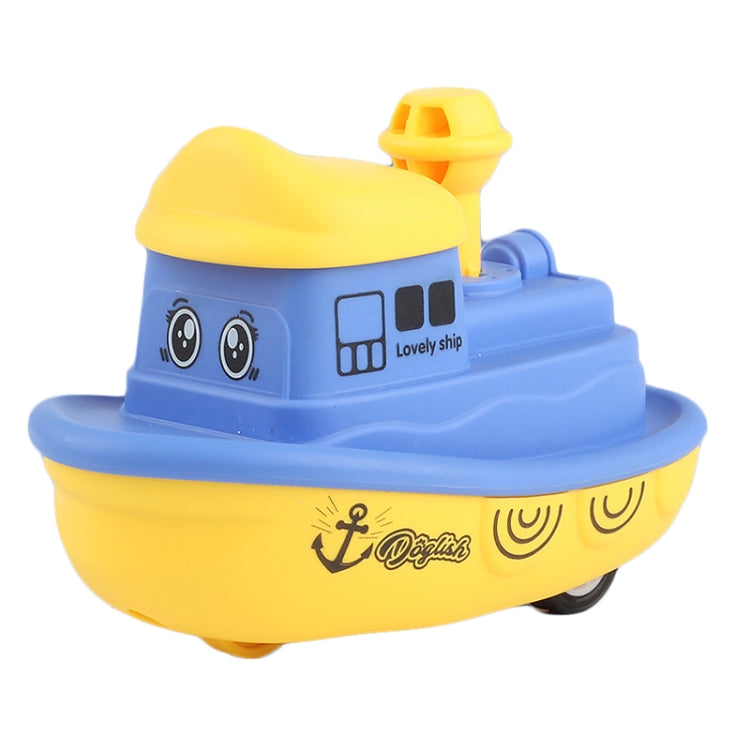 Children Toy Press Cartoon Inertia Car Baby Educational Toy Car Gift, Aircraft Purple, Aircraft Yellow, Aircraft Orange, Ship Purple, Ship Yellow, Ship Orange