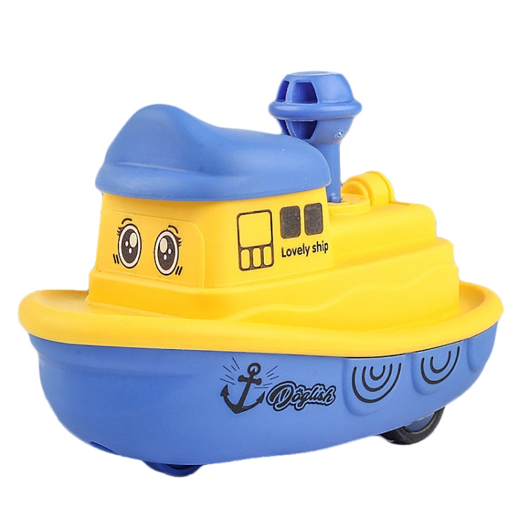 Children Toy Press Cartoon Inertia Car Baby Educational Toy Car Gift, Aircraft Purple, Aircraft Yellow, Aircraft Orange, Ship Purple, Ship Yellow, Ship Orange