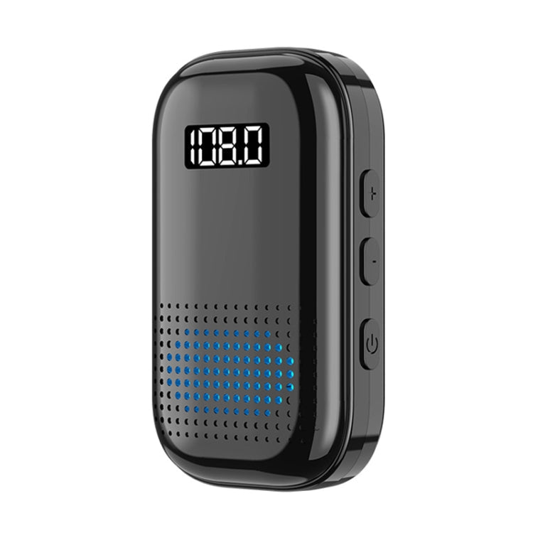 Multifunctional Clip-On Bluetooth Audio Receiver Plug In FM Radio