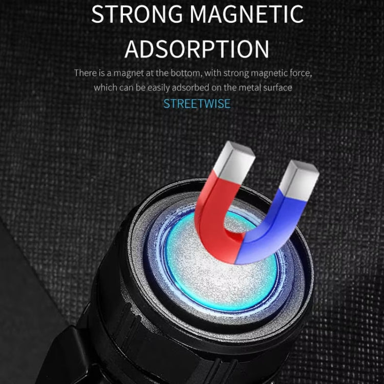 E-SMARTER P27 Pen Clip Strong Light Flashlight Laser Wick High Bright Side Light Outdoor Emergency Adventure Flashlight, P27