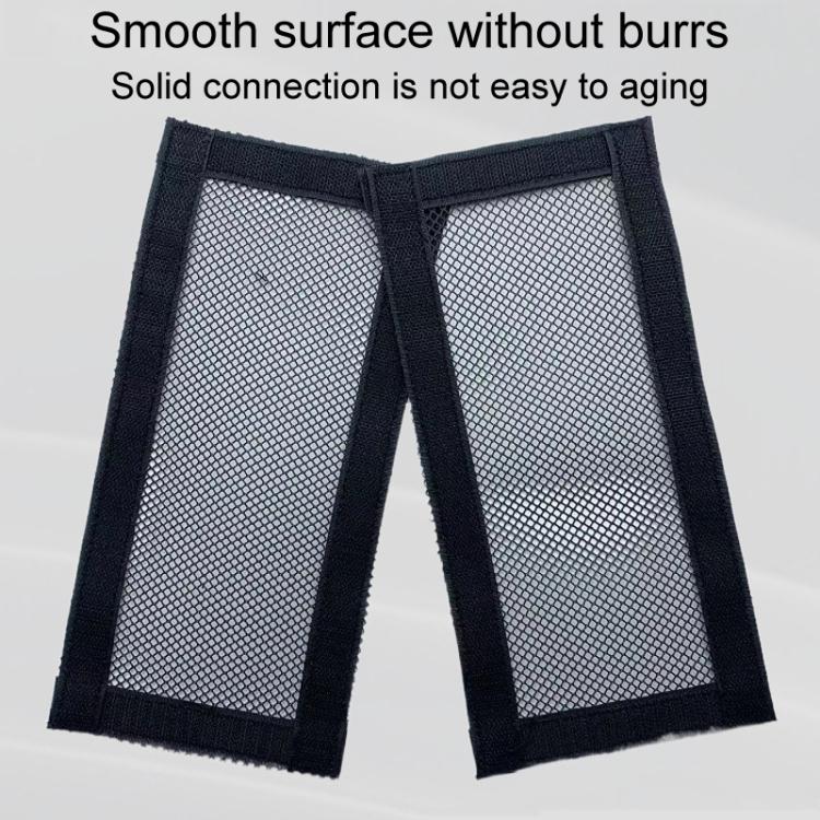 2pcs / Set For Tesla Model 3 Car Seat Under Vent Dust Proof Mesh, 120 x 250mm