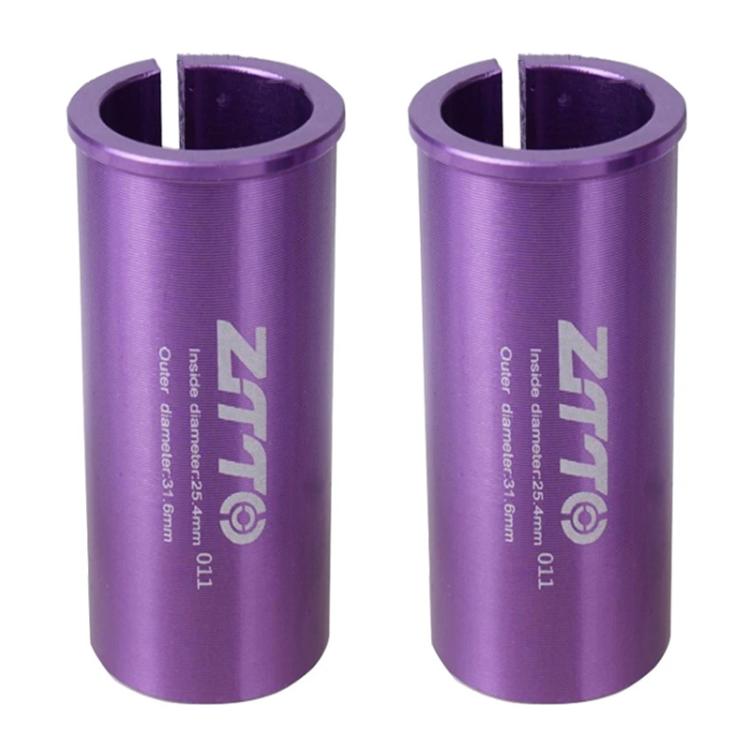 2pcs ZTTO Bicycle Seat Post Conversion Sleeve Reducer Cover, 25.4-27.2mm 001, 27.2-28.6mm 003, 27.2-30.4mm 004, 27.2-30.8mm 005, 27.2-31.6mm 006, 27.2-33.9mm 007, 31.8-34.9mm 008, 30.9-31.6mm 009, 25.4-30.9mm 010, 25.4-31.6mm 011, 27.2-30mm 012        ...