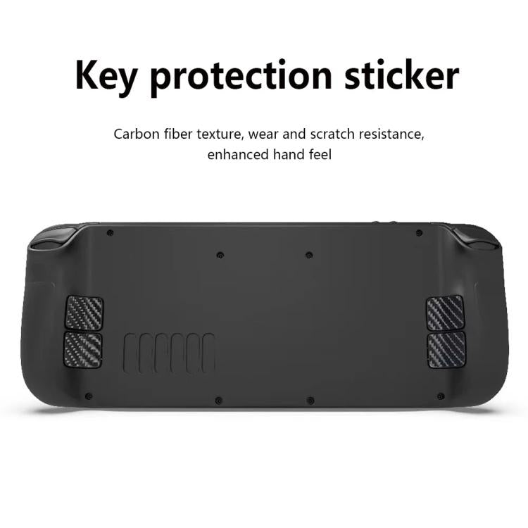 Steam Deck PGTECH Joystick Cap, Sticker & Dust Protection Kit