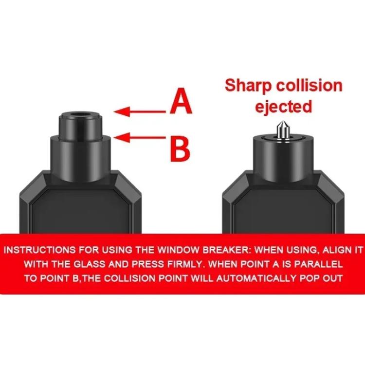 Car Safety Hammer Emergency Window Breaker