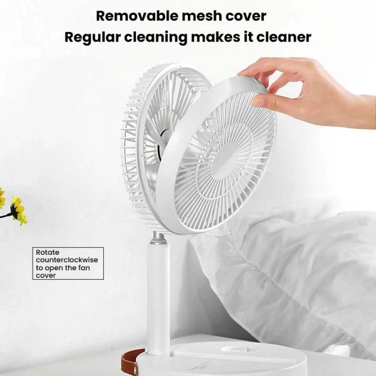 F11 Desktop Telescopic Folding Fan Outdoor Mini Portable Charging Desk Fan, F11
