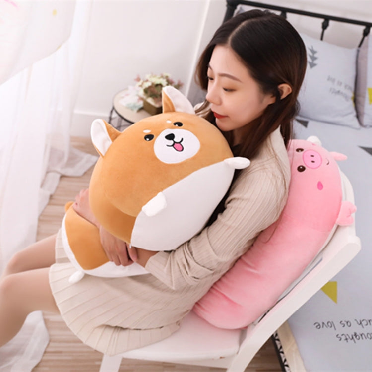 New Soft Animal Cartoon Pillow Cushion Cute Fat Dog Cat Totoro Penguin Pig Frog Plush Toy, 28cm, 60cm, 90cm