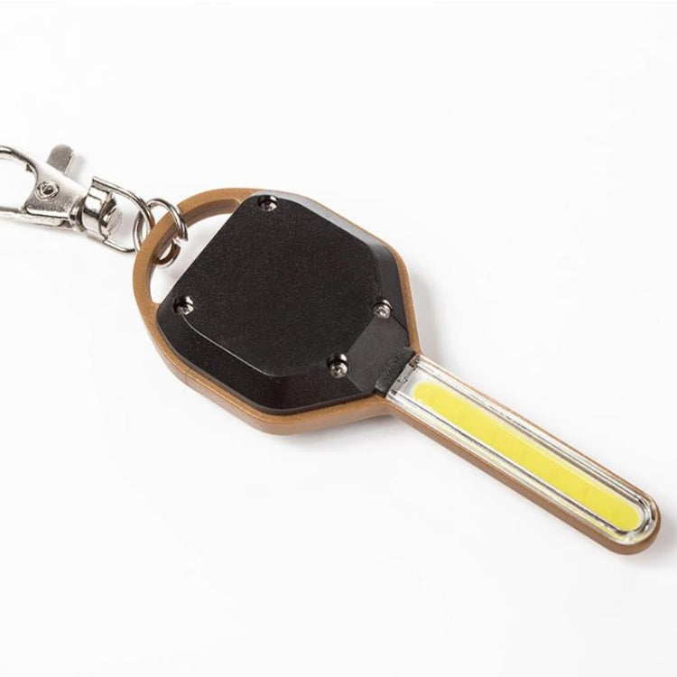 Mini Pocket Keychain Light LED White Light Keyring Outdoor Flashlight