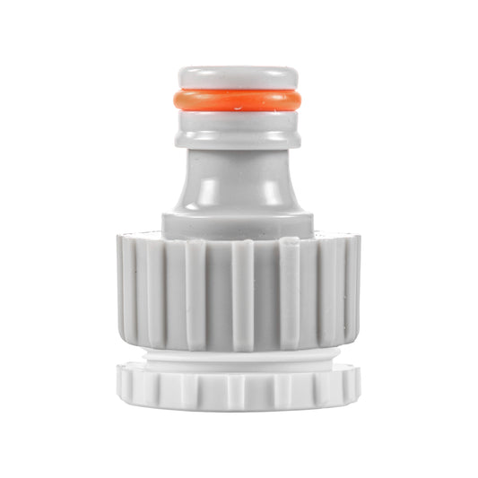 Female Tap Connector 3/4" or 1/2" BSP Female, Gray/White
