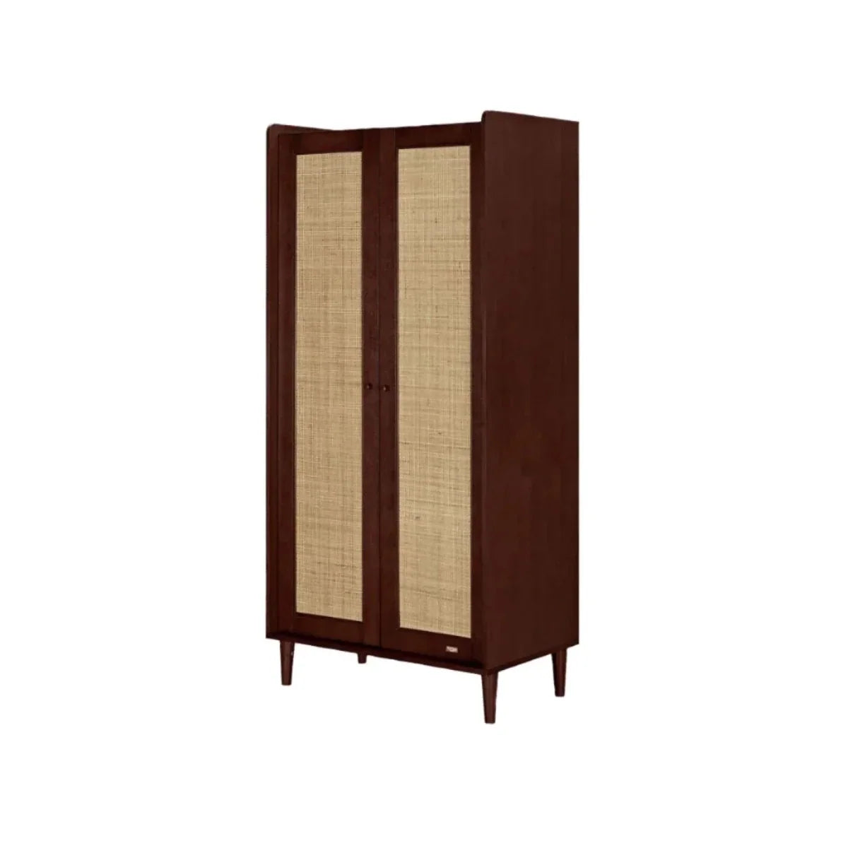 Tutti Bambini Japandi Wardrobe - Warm Walnut
