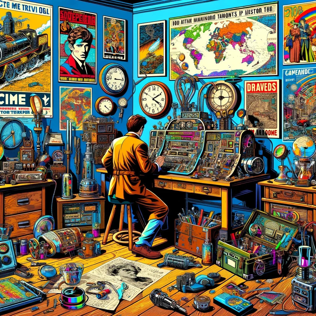 Temporal Tapestry Cotton Cushion
