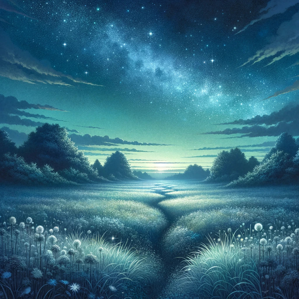 Twilight Meadow Canvas