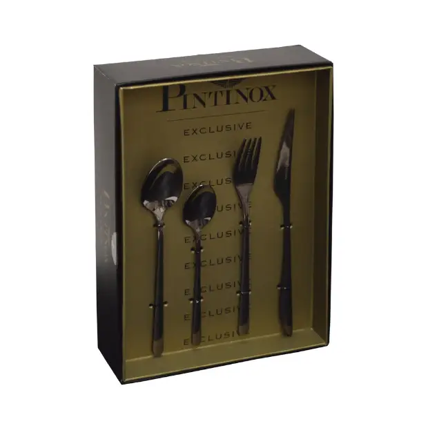 Pintinox Florence by Night Cutlery Set - 24 Piece