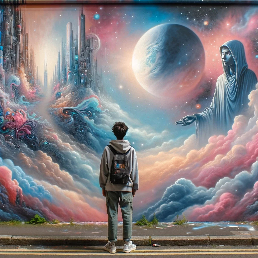 Urban Canvas of Dreams Canvas