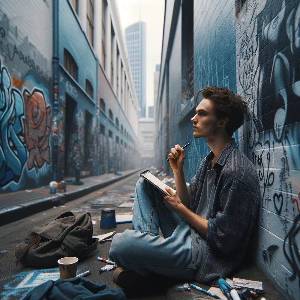 Urban Poetry Canvas