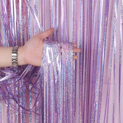 Youyouhuan Glitter Foil Backdrop Curtains for Stunning Party Decorations